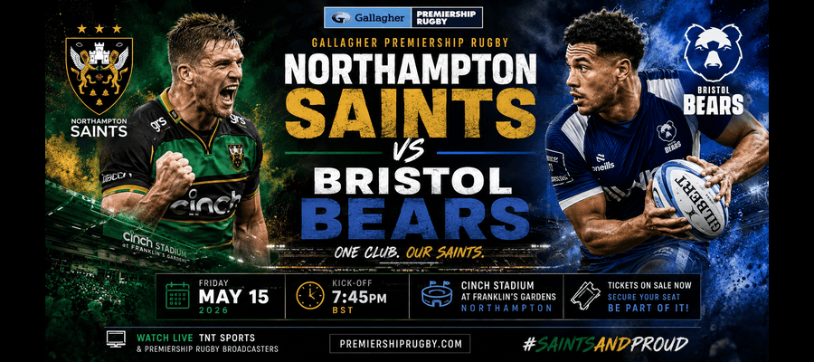 Northampton Saints vs Bristol Bears Northampton Saints vs Bristol Bears