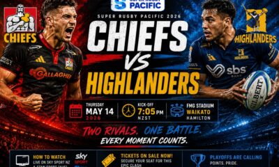 Chiefs vs Highlanders