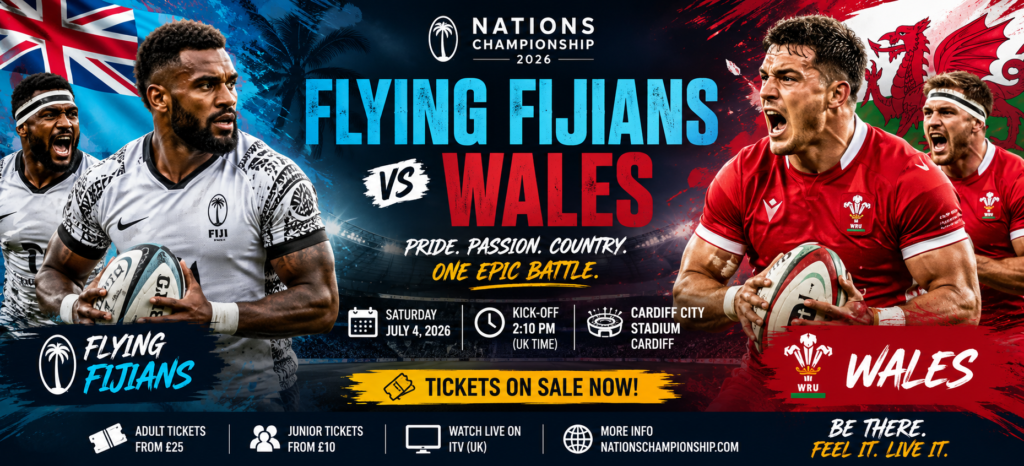 Flying Fijians vs Wales