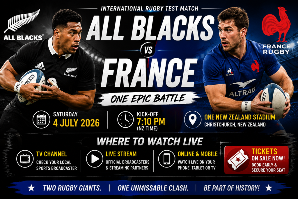 All Blacks vs France