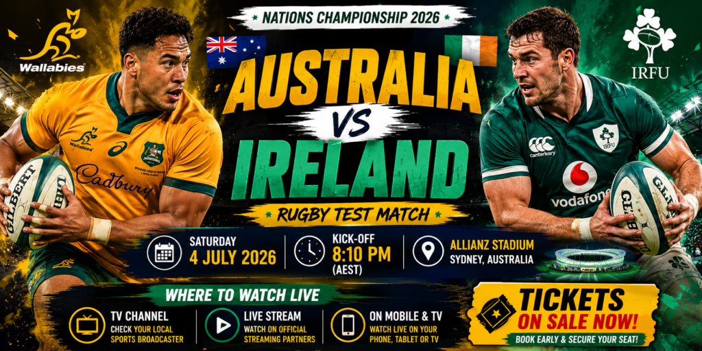 Australia vs Ireland Rugby