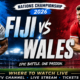 Fiji vs Wales Rugby 2026