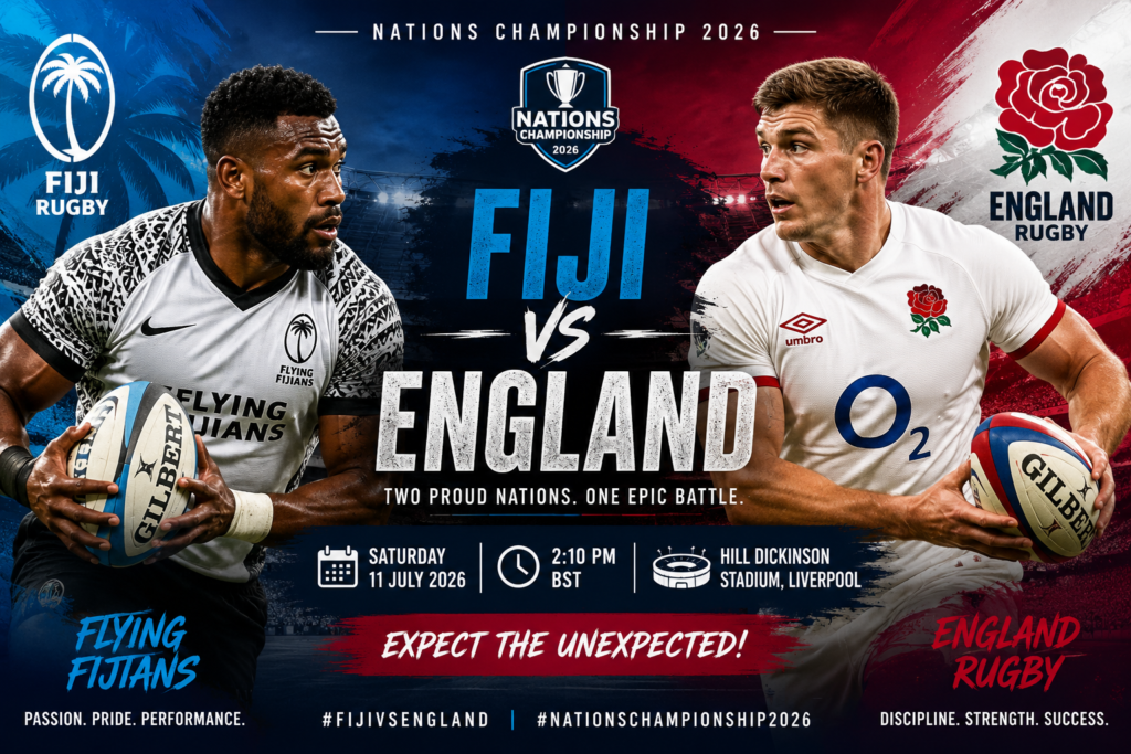 Fiji vs England Rugby 2026 Fiji vs England Rugby 2026