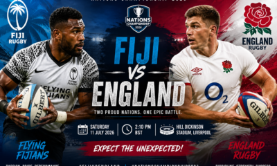 Fiji vs England Rugby 2026